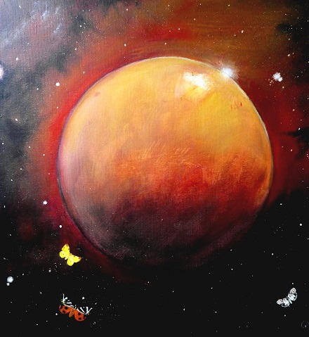 Mars 60x60 cm (sold)