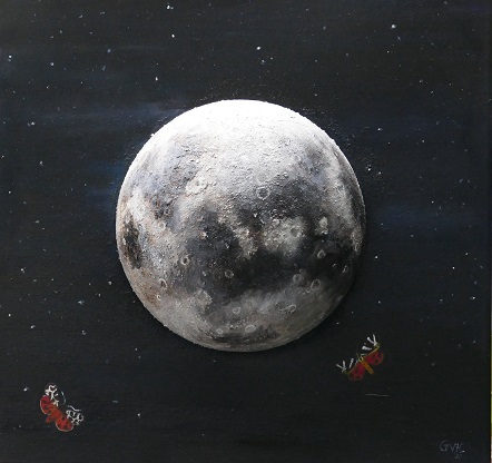 Maanlicht 60 x 60 cm (Sold)